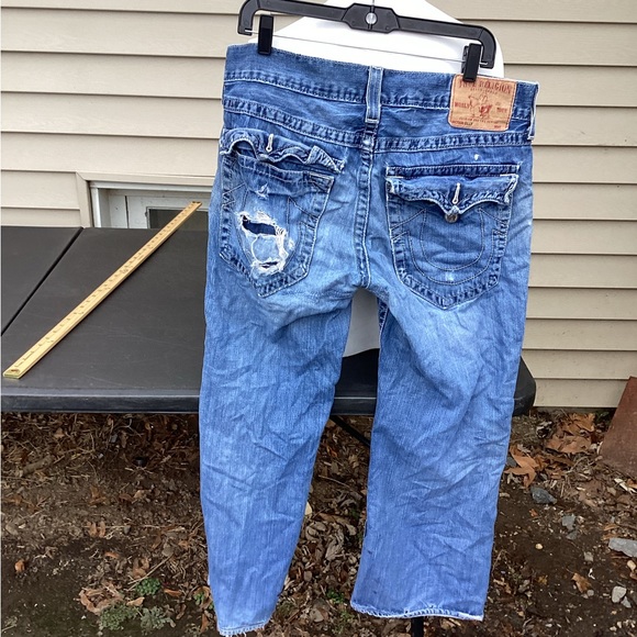 True religion Ricky ripped jeans sz 34 - Picture 3 of 8